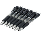 Press-Type Gel Pen K35 Signature Pen Red Blue Black Press-Type Water Pen Office and Study Supplies Refill Portable