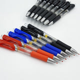 Press-Type Gel Pen K35 Signature Pen Red Blue Black Press-Type Water Pen Office and Study Supplies Refill Portable