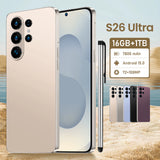 Tk Popular Cross-Border Mobile Phone S26Ultra3+32Gb 7.3inch True 4g Android 15 Smartphone with External Pen