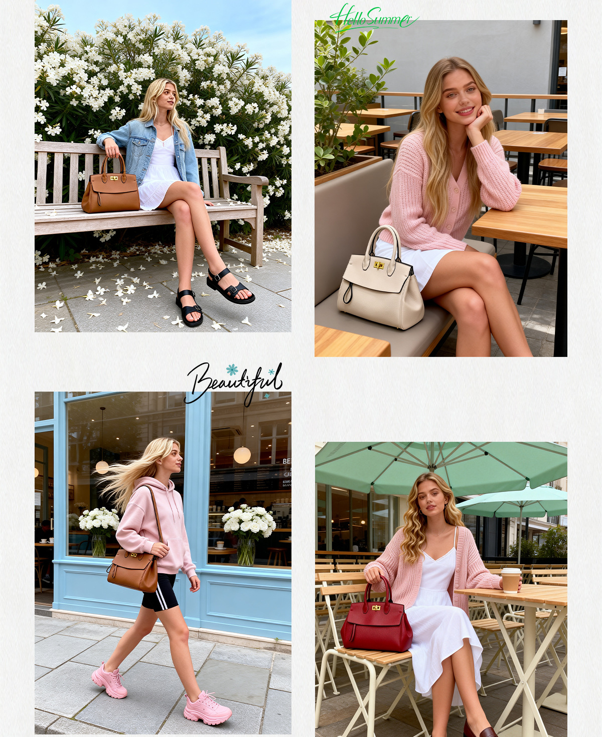 Cross-Border Trendy Handbag, Popular Shoulder and Crossbody Bag, 2025 New Model, Fashionable and Stylish Women's Crossbody Bag with Label
