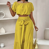 2025 European and American New Women's Wide Leg Pants Commuter High Waist Solid Color Micro-lat Strap Pants Casual suit
